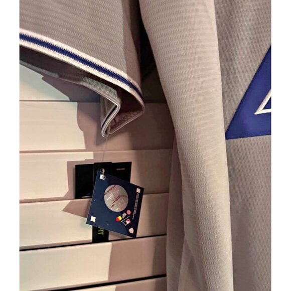 MLB Toronto Blue Jays Vladimir Guerrero Jr #27 Sewn Jersey 3XL Gray Nike NWT - Picture 2 of 5